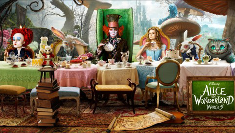 Alice In Wonderland psp signature wallpaper Pictures, Images and Photos