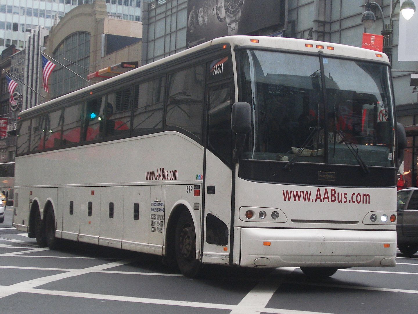 AA Bus PA801, Van Hool C2045 (Operated by Rockledge Bus Tour)