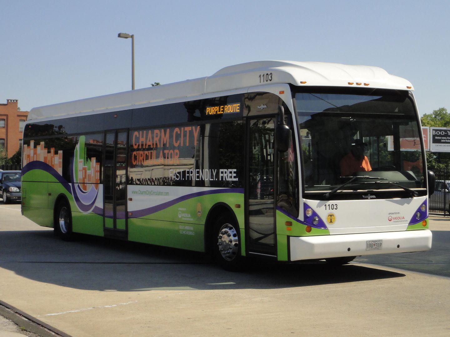 Charm City Circulator 1103