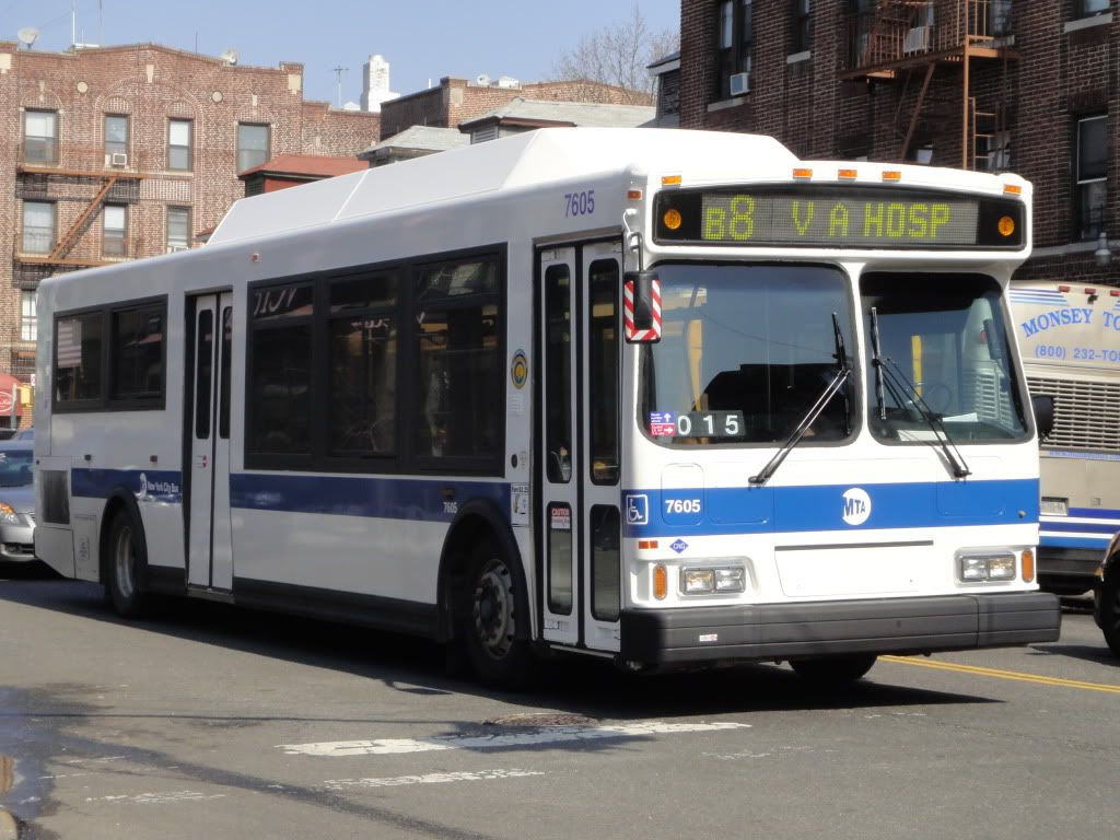 MTA NYCT 7605, Orion V CNG on B8