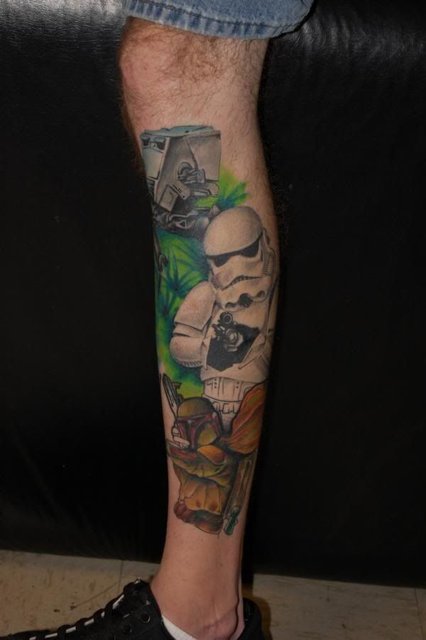 Star Wars Tattoo Storm Trooper badasstattooz yahoocom stormtrooper tattoo