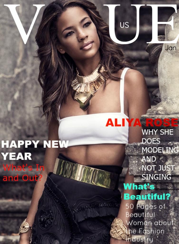 Aliya Rose covers the January Issue