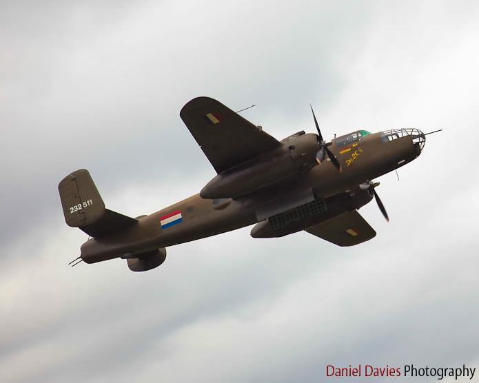 North American B25 Mitchell - in Royal Netherlands Air Force Livery