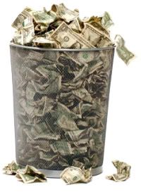 Bucket-of-money