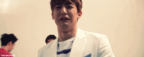 grossed out photo:  2PM_nickhun_lmaogrossface_reaction.gif