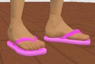 [JD] Hot Pink Flip Flops