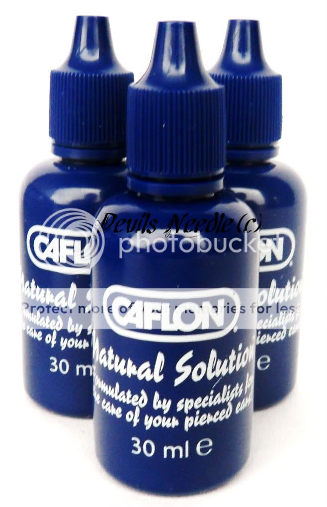 Caflon   Natural Ear Piercing Aftercare Solution 30ml  