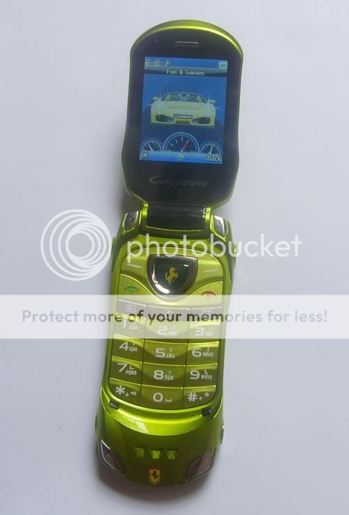 New Mini Quad Band Luxury Sport Car Phone Horse Logo Flip Cell Mobile Phone W8