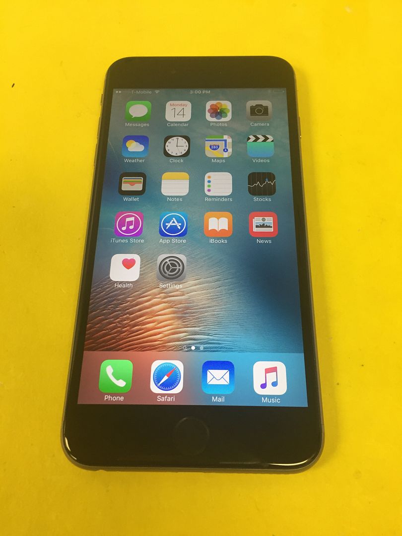 apple iphone 6s plus - 64gb - space gray (verizon & factory