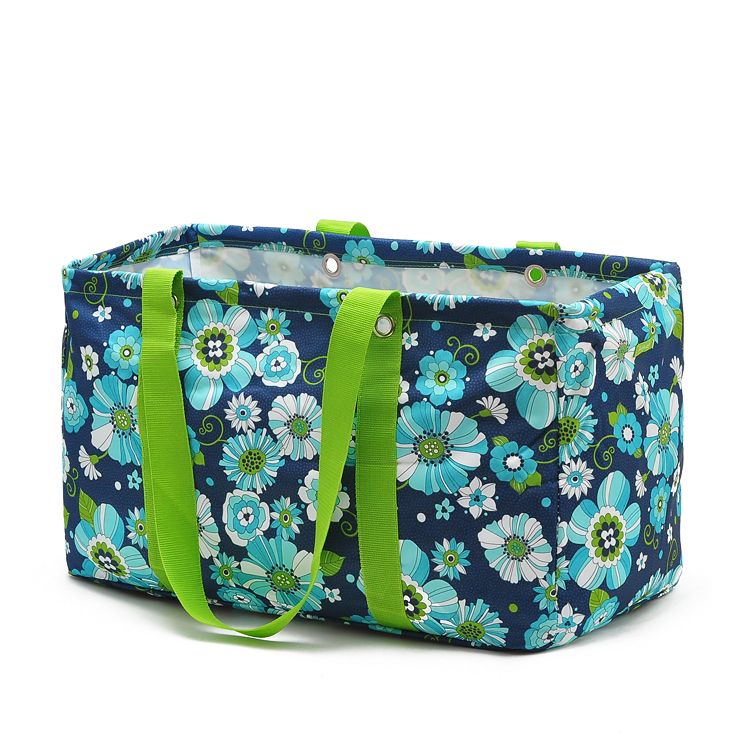 Thirty One LARGE UTILITY TOTE Beach Laundry Market Picnic Bag Ten ...